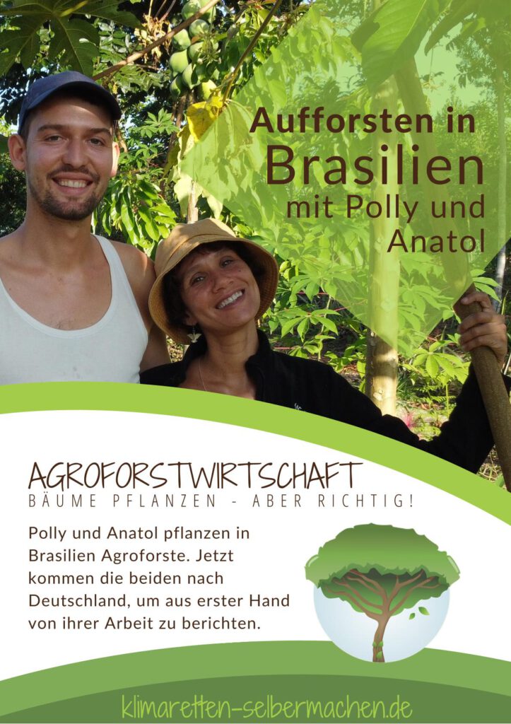 Polly und Anatol vom gemeinnützigen Verein "Klimaretten.e.V. (AR 08/2022)