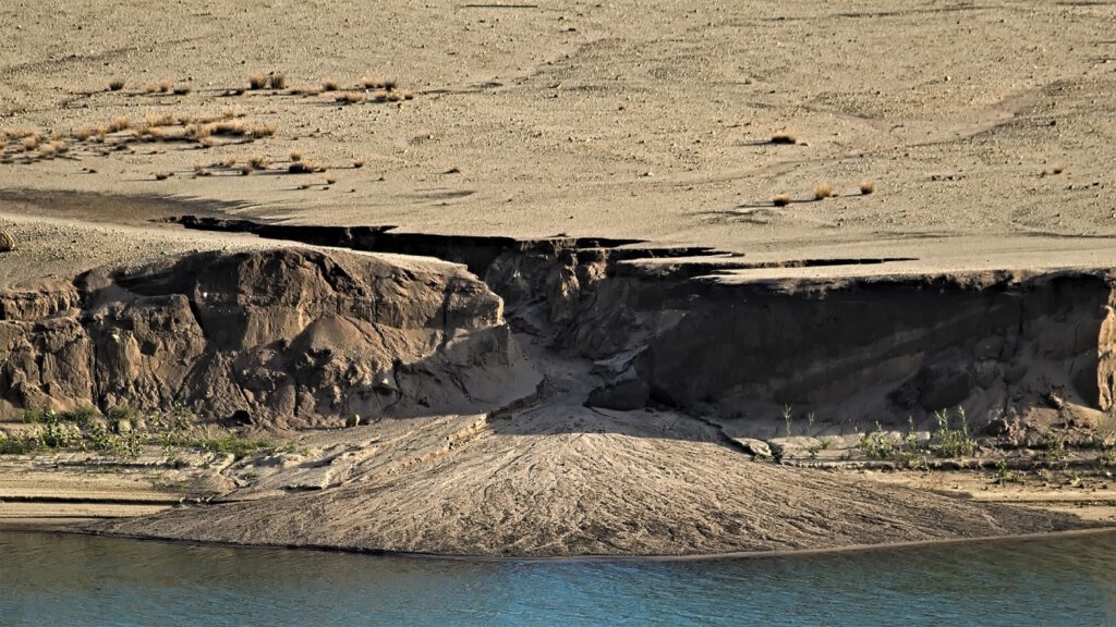 Der Cottbuser Ostsee vom Aussichtsturm Merzdorf aus gesehen / Blickrichtung Nord (AR 09/2022)