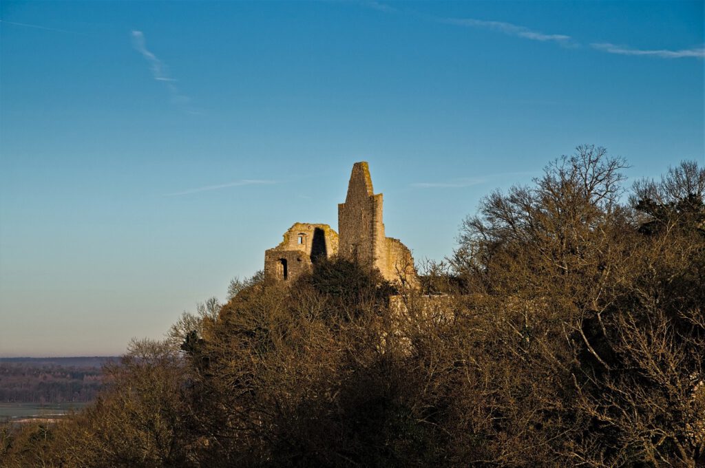 Ruine Homburg bei Gössenheim in Unterfranken (Main Spessart) (AR 12/2022)