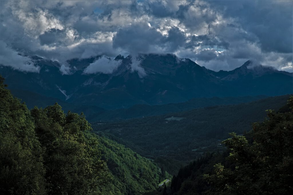 Blick vom Rocca Soraggio (Toskana/It) (AR 09/2024)