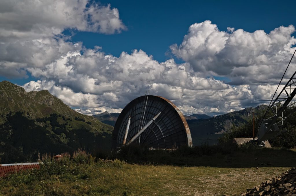 Troposcatter (ex Nato) auf dem Monte Giogo (Toskana/It) (AR 09/2024)