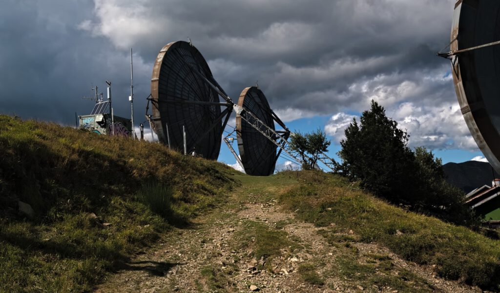 Troposcatter (ex Nato) auf dem Monte Giogo (Toskana/It) (AR 09/2024)