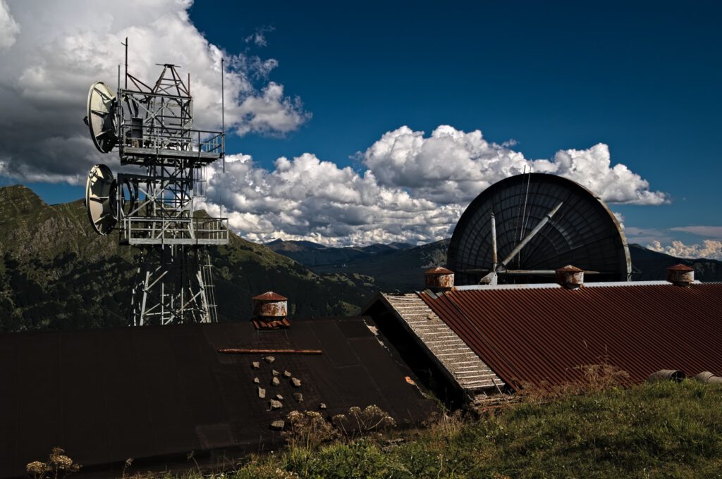 Troposcatter (ex Nato) auf dem Monte Giogo (Toskana/It) (AR 09/2024)