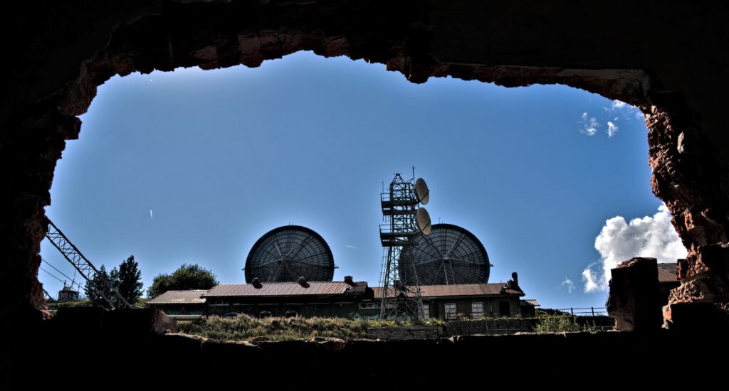 Troposcatter (ex Nato) auf dem Monte Giogo (Toskana/It) (AR 09/2024)