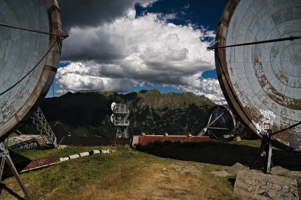 Troposcatter (ex Nato) auf dem Monte Giogo (Toskana/It) (AR 09/2024)