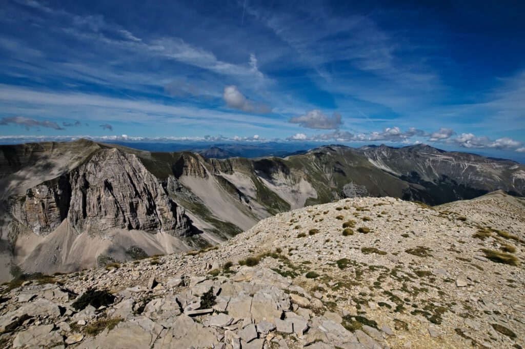 Gipfelfoto vom Monte Vettore