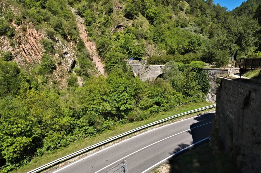 Aquädukt im Sonnenlicht