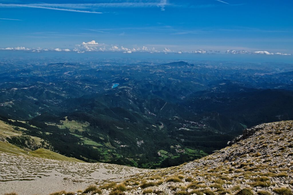 Gipfelfoto vom Monte Vettore