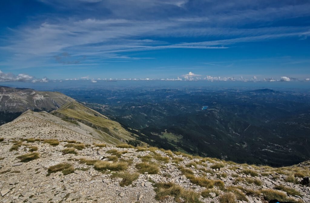 Gipfelfoto vom Monte Vettore